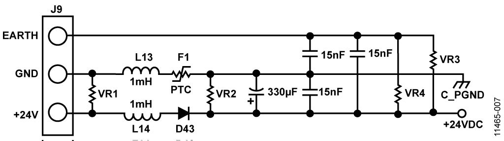 Input Power Transient Voltage Protection