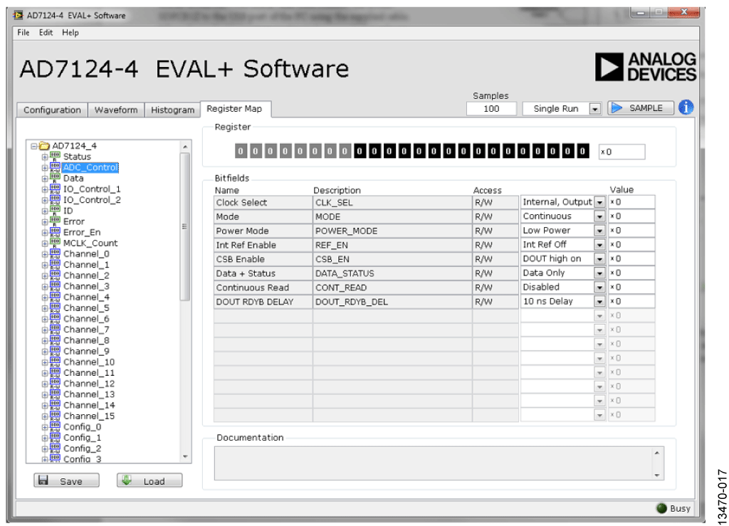 Register Map Internal Full-Scale and Zero-Scale Calibration