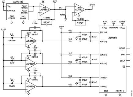 Ultralow Power, Single-Supply, 16-Bit Voltage Input ADC