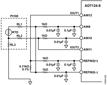 RTD-Based Temperature Measurement Circuit