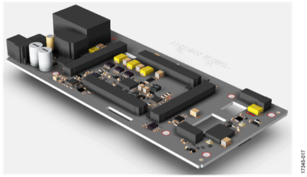 3D Rendering of the ADRV-PACKRF Carrier Board