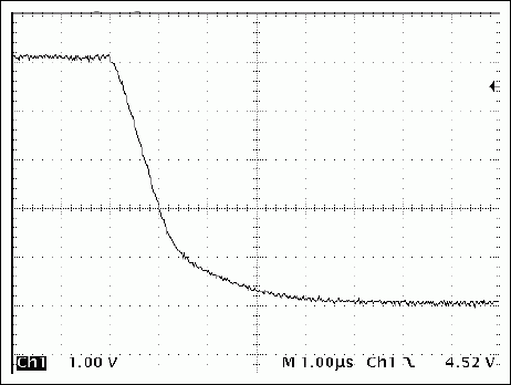 Falling edge at the far end of a 300m cable
