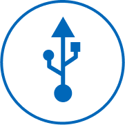An icon that represents bluetooth.