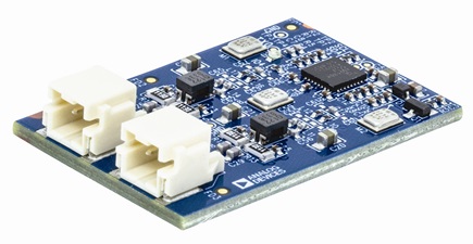Figure 8. EVAL-AD2428WC1BZ, bus-powered A2B slave node (no I2S/TDM, 4 PDM mics).
