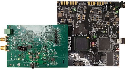 Figure 9. ADA4084-2 PGIA and AD7768-1 evaluation board solution.