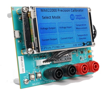 Figure 2. The MAXREFDES183# precision calibrator.
