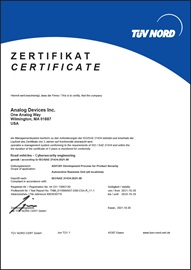 Figure 4. Certificate from TÜV-Nord. Figure 4. Certificate from TÜV-Nord.