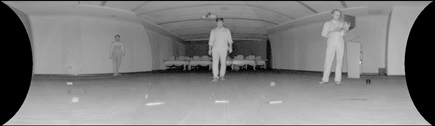 Figure 8. Stitched IR data giving a 210° FOV.