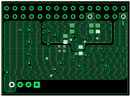Figure 2. Single Point Connection Between PGND and AGND Using 0 Ω.