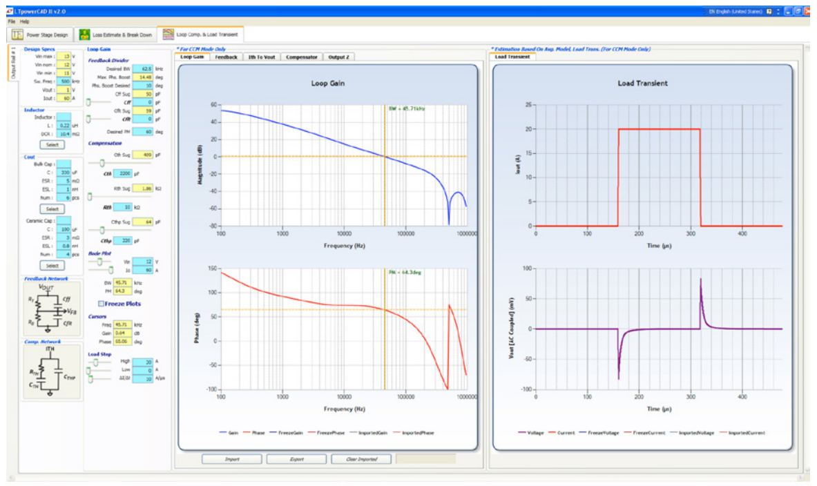 LTpowerCAD Design Tool