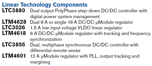 LTC Parts List