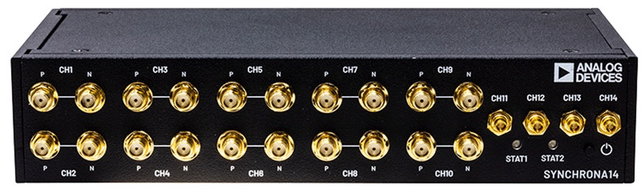 AD-SYNCHRONA14-EBZ Evaluation Board - Front View