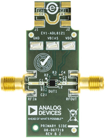 ADL8121 Evaluation Board - Top