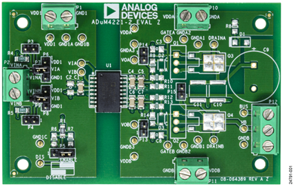 ADuM4211/ADuM4212 Evaluation Board