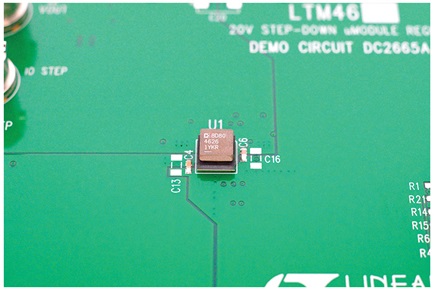 The LTM4626 on a DC2665A-A demonstration board