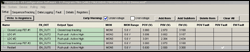 Figure 2. The Setup tab of the MAX16046EVKIT GUI shows that a critical fault on UV is set on MON5.