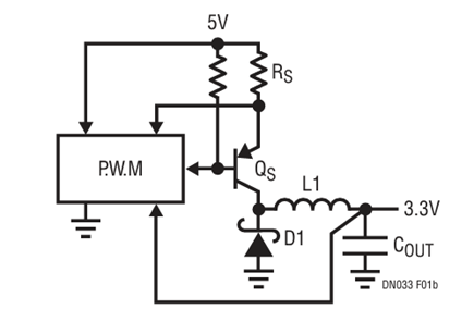 Figure 1b. Buck Switching Regulator.