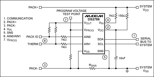 Figure 1. Circuit board nodes that must be verified.
