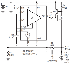 Figure 5. Micropower LDO Regulator Figure 5. Micropower LDO Regulator