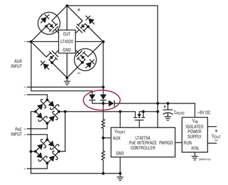 Improved Power Architecture with No Diode Drops in Power Path