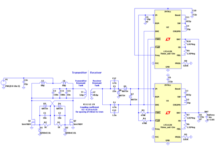 LTC4120 - Wireless Power Receiver with 800mA Buck Battery Charger