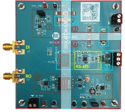 Picture of a Motion Control test board.