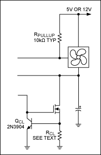 図2. この回路は、パストランジスタに電流制限が必要な時にその機能を提供します。