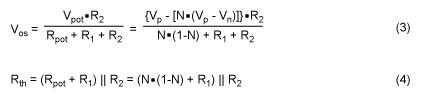 Equation 3 and 4