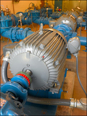 Industrial motor control system.