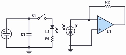 Basic pulse oximeter circuit