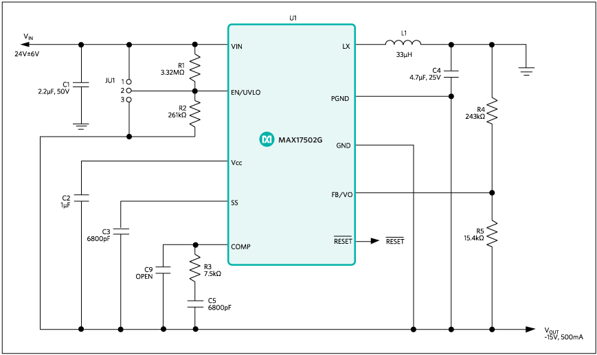 Schematic for the design.