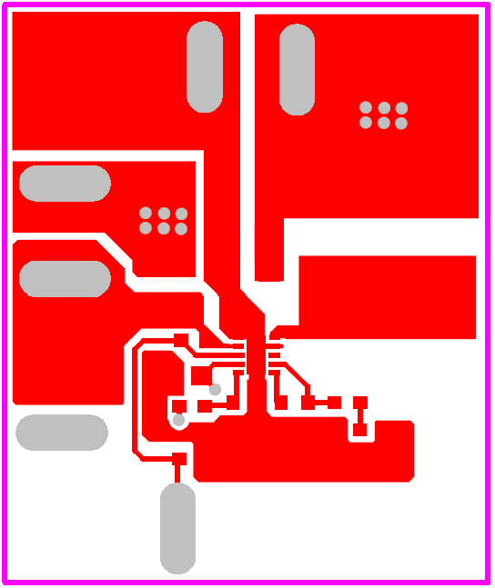 Component-side PCB layout.