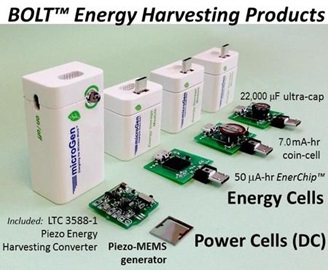 MicroGen’s Piezo-MEMS Vibration Energy Harvesters Enable Linear Technology SmartMesh IP Wireless Sensor Network