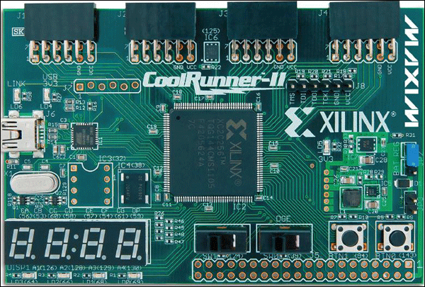 図19. CoolRunner-II CPLD基板