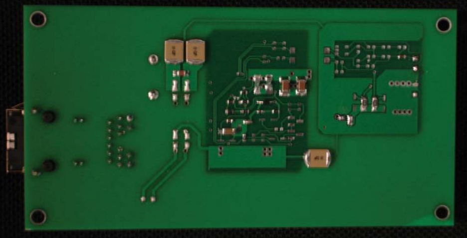 Bottom view of the reference design
