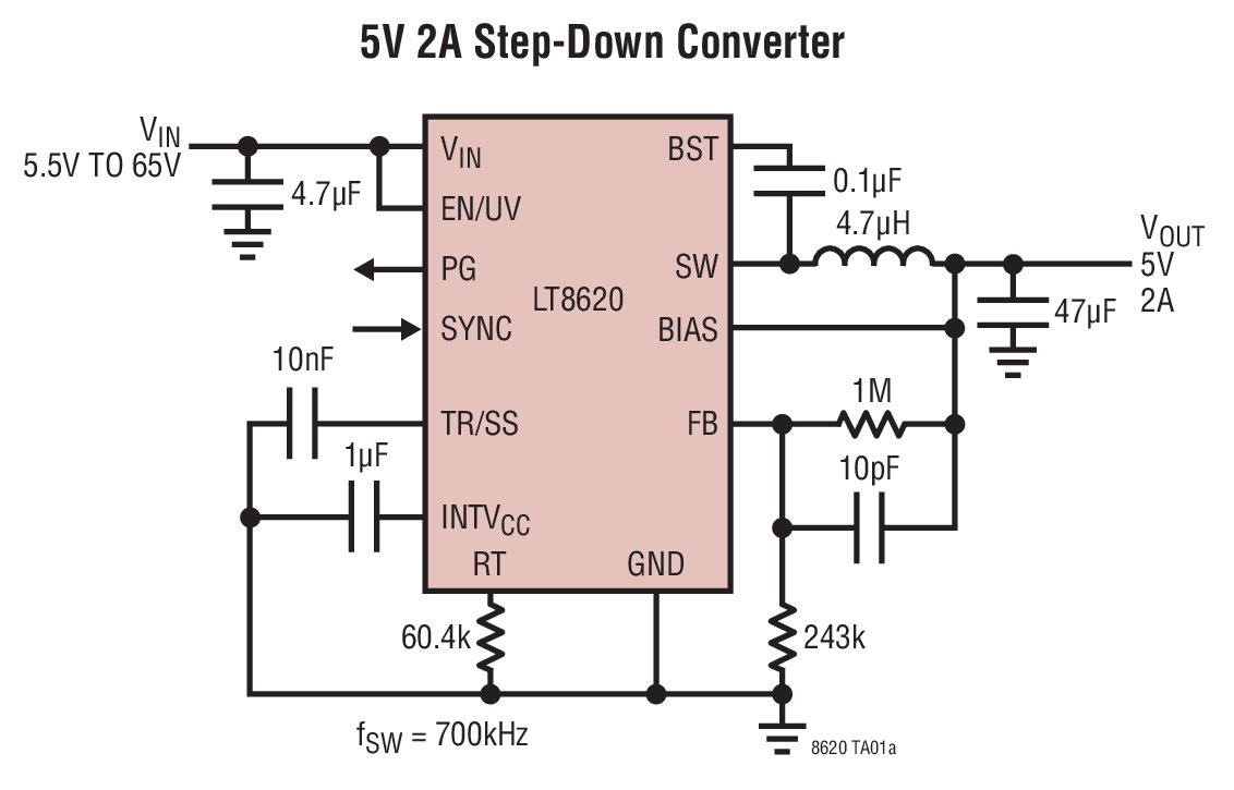 5V 2A Step-Down Converter