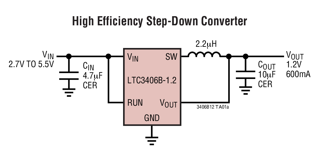 High Efficiency Step-Down Converter