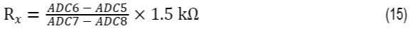 Equation for calculating RTD resistance