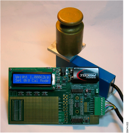Weigh Scale System Using the AD7192