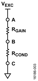 Simplified Conductivity Schematic as Two Series Resistors Simplified Conductivity Schematic as Two Series Resistors