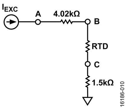 2-Wire RTD Simplified Schematic