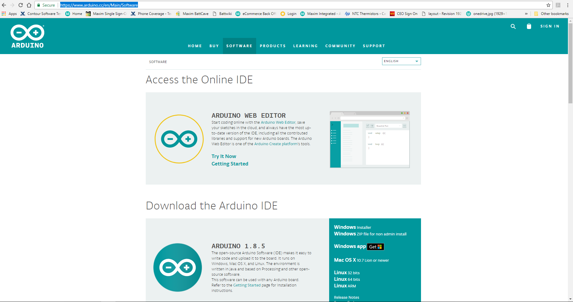 Figure 2. MAXREFDES96 Arduino GUI Download.