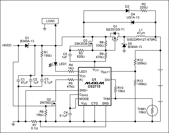 図1. 標準的なスイッチモードの動作回路
