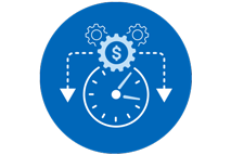 Reduced Costly Downtime Icon