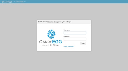 図5, CANDY EGGログイン画面
