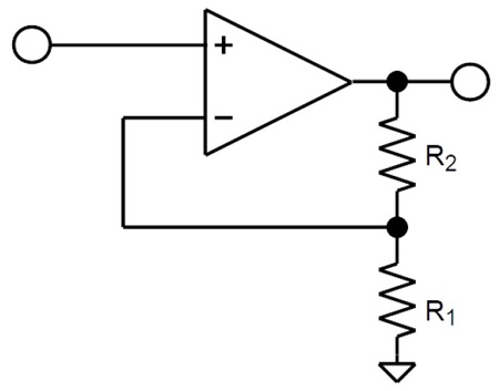 図4. 非反転増幅回路