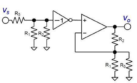 図4. 図3のブロック線図を回路図的に表してみる