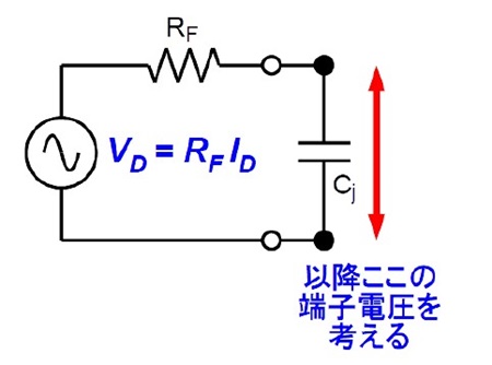 図11. 図10の電流源を電圧源と出力抵抗に変換する