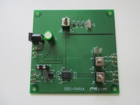 図 3. パネル de ボード [4] の仕様で製作したノイズ・シェーピング特性観測基板 IEEC-CV001A