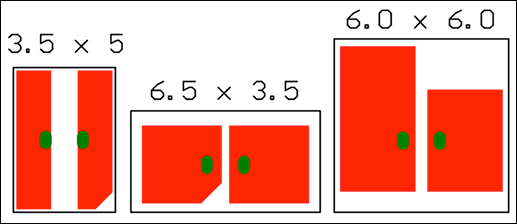 図5. 70AB/Male の接点の位置